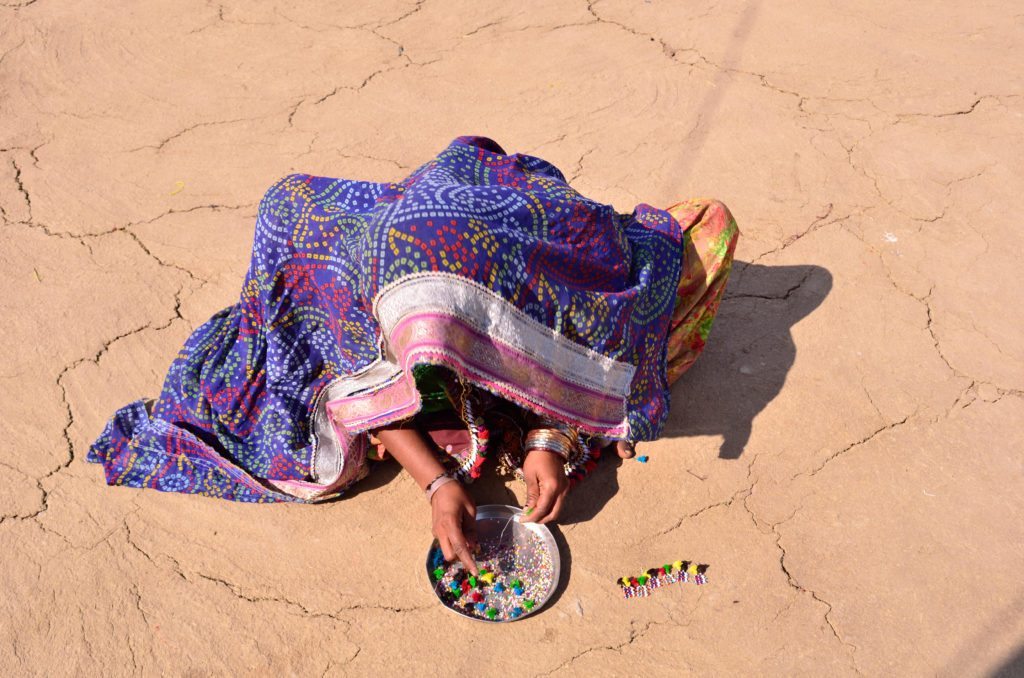 Kutch, artist, jewellery, bead jewellery