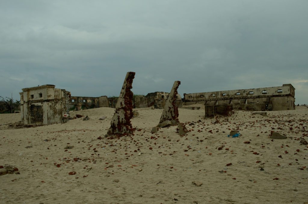 Dhanushkodi, ruins