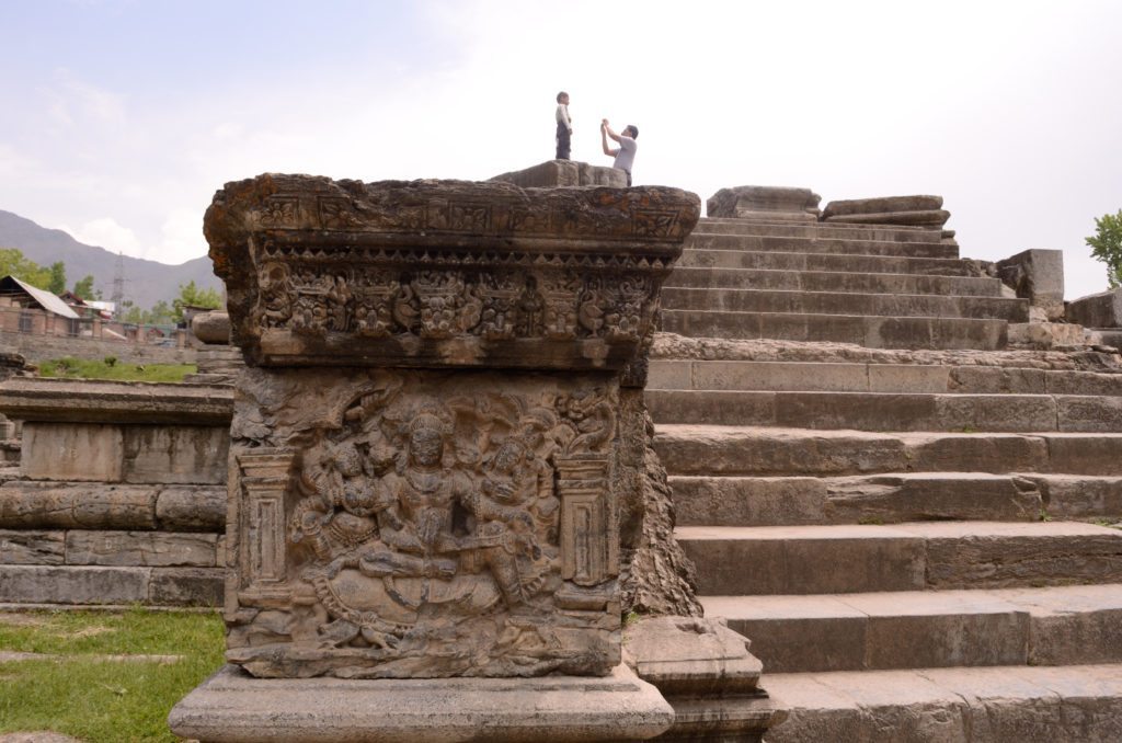 Sculptures in the temple