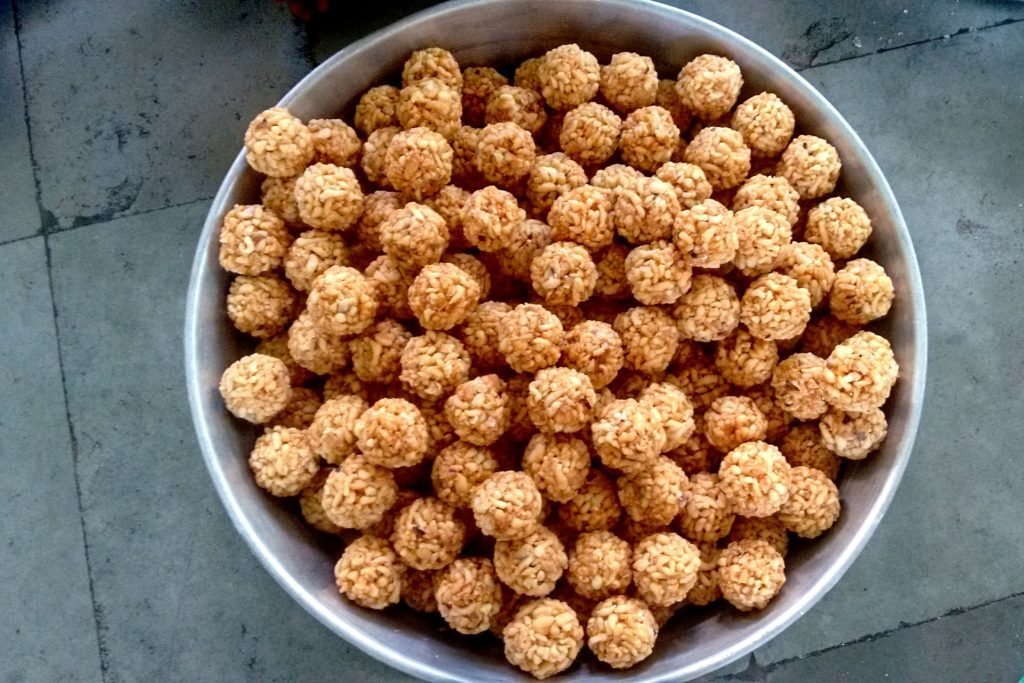 Krishna Jayanthi, sweets