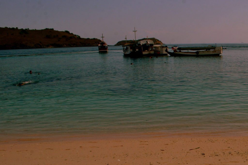 Pink Beach - one of the seven in the world