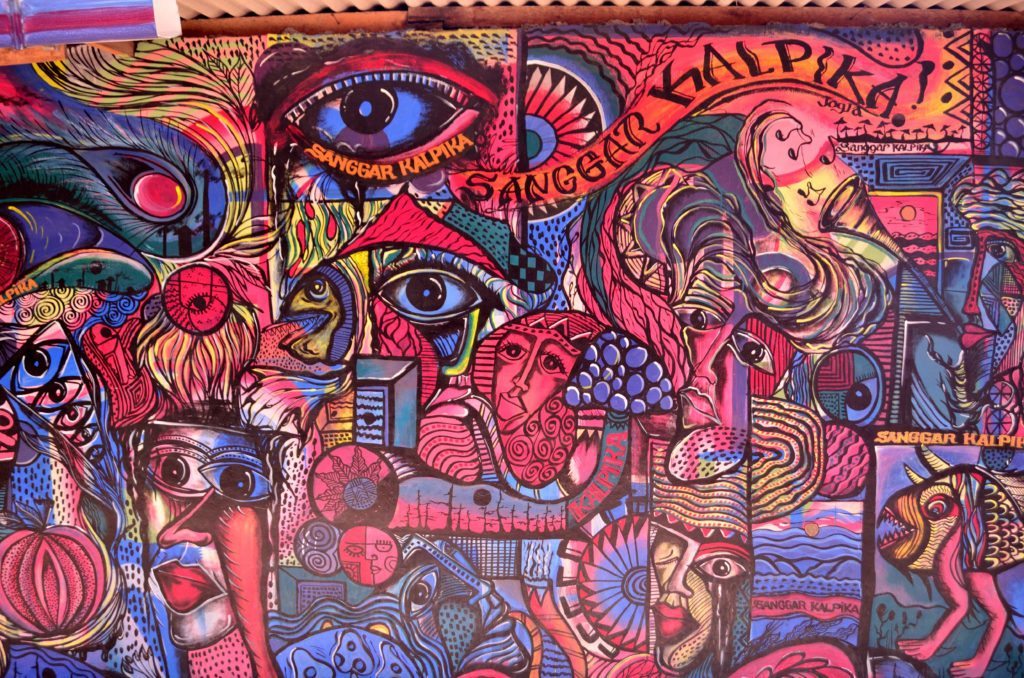 More murals on the walls