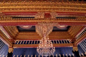 Ceiling of the golden pavilion