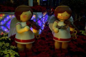 Angels perform for us