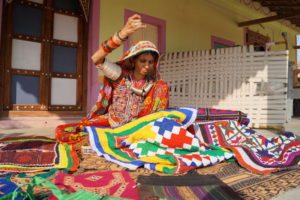 At one of the centres - Pic Courtesy- Welspun