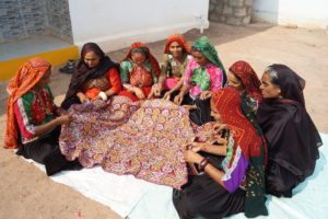 Women at work at Spun - Pic courtesy Welspun