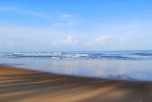 At the beach in Sindudurg