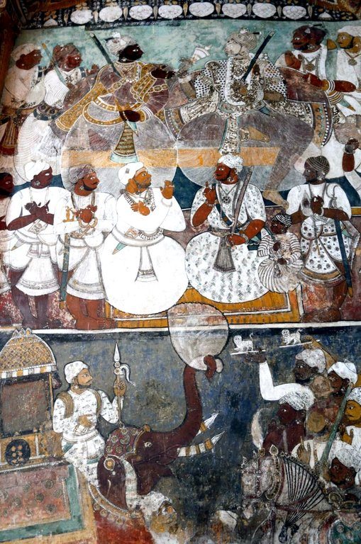 Ramanathapuram palace Ramnad Palace Murals