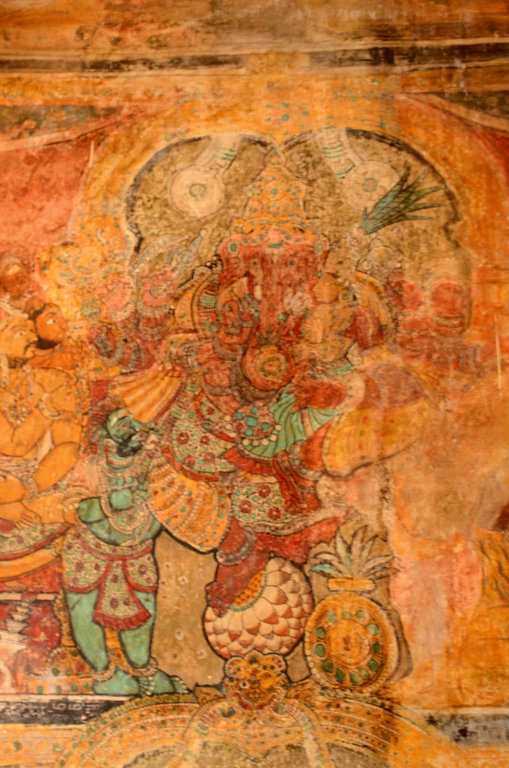 Ramanathapuram palace Ramnad palace murals