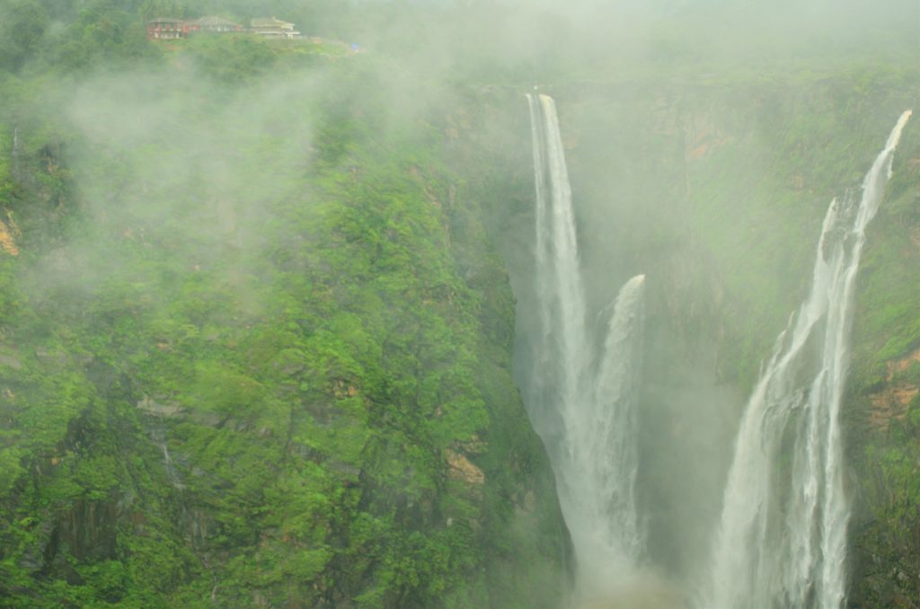 Jog Falls, Mist ,karnataka , road trip, Renault Lodgy