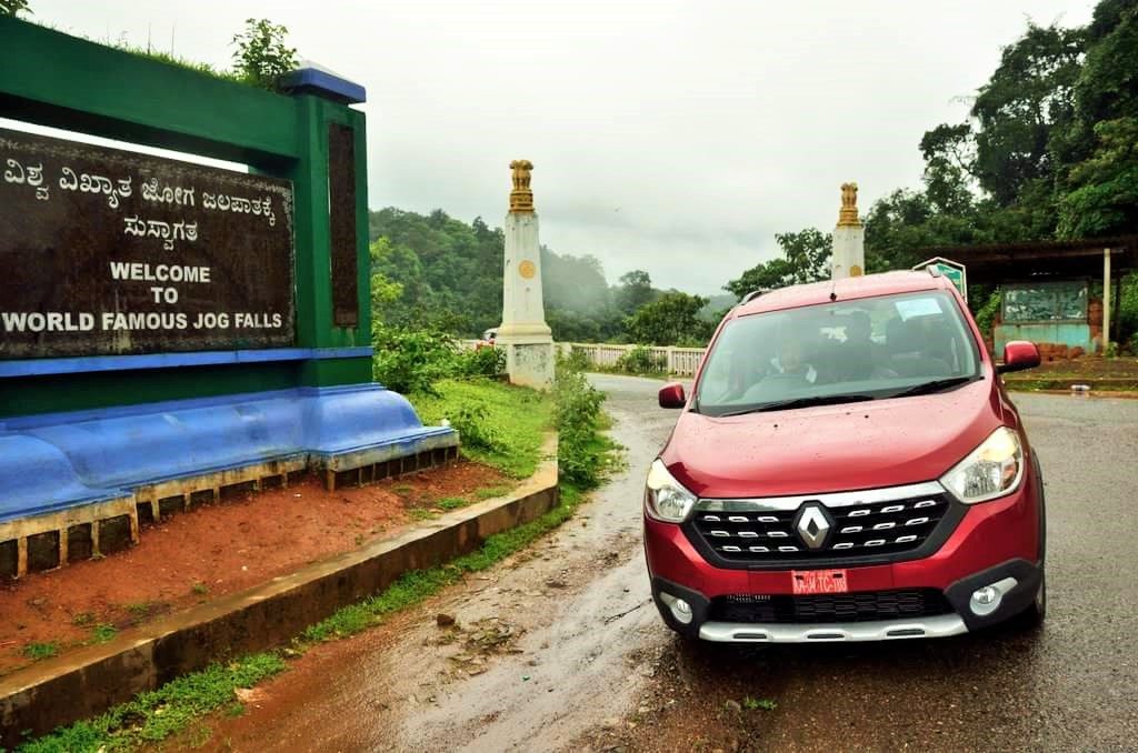 Jog Falls, Road trip, travel, Renault Lodgy, Jog Falls